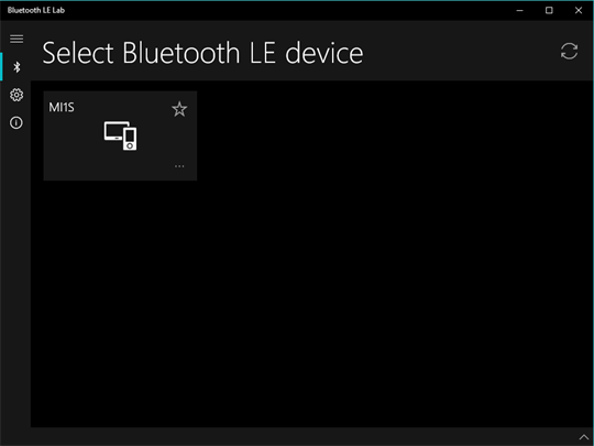 Bluetooth LE Lab screenshot 1