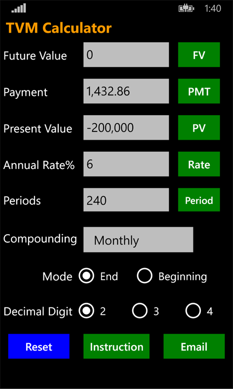 Financial Calculators Screenshots 2