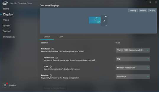 Intel® Graphics Command Center screenshot 5