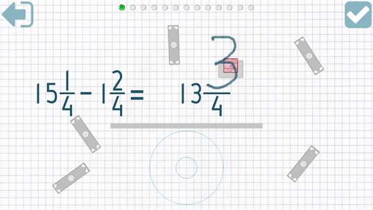 Fourth grade Math skills - Fractions screenshot 5