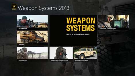 Army Weapon Systems Handbook Screenshots 1