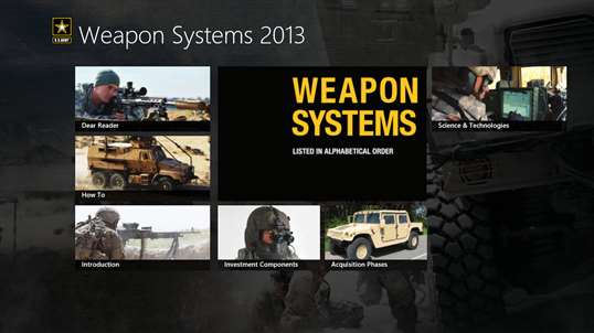 Army Weapon Systems Handbook screenshot 1