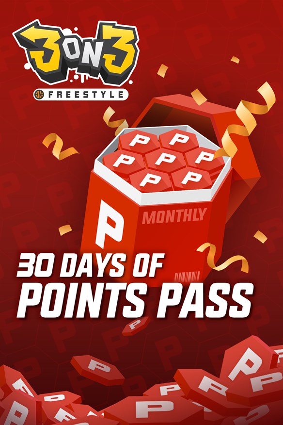 3on3 FreeStyle - 30-Day Point Pass Xbox Series X|S and Xbox One cover art