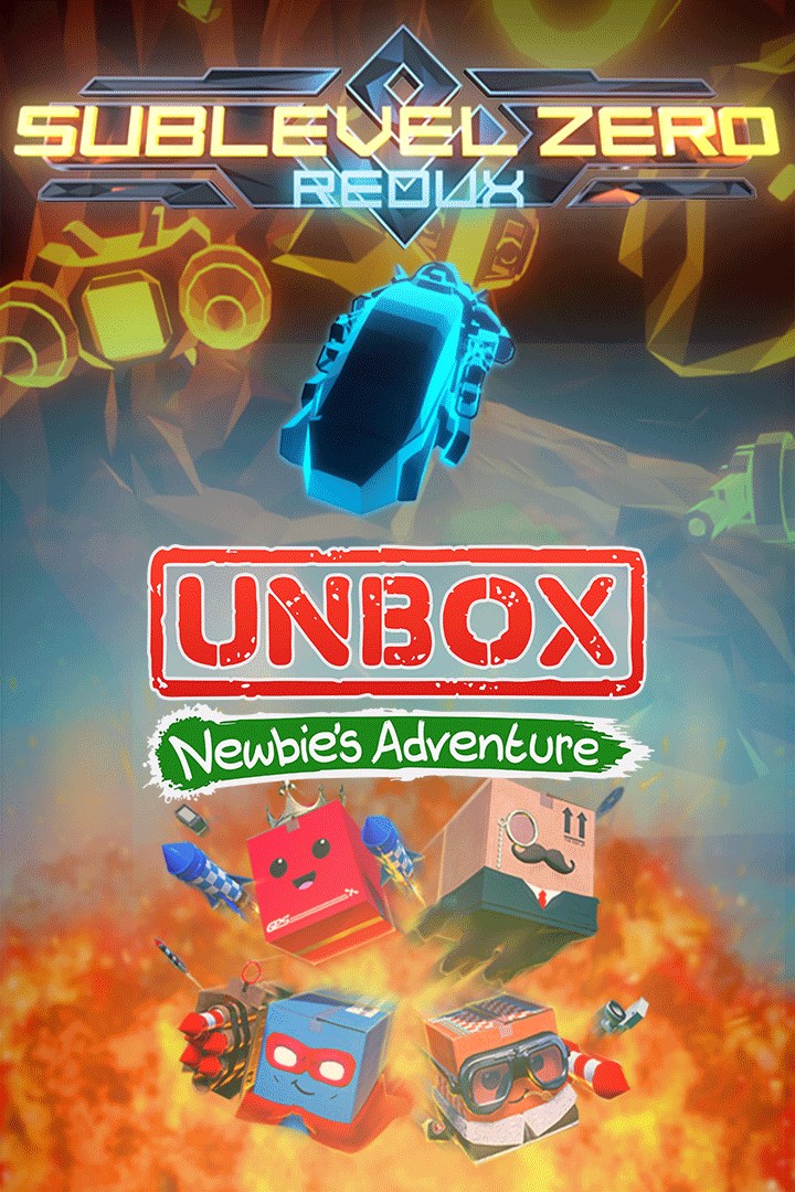 BUNDLE - Unbox: Newbie's Adventure and Sublevel Zero: Redux image