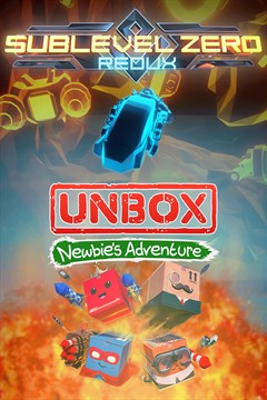 Cover poster for BUNDLE - Unbox: Newbie's Adventure and Sublevel Zero: Redux