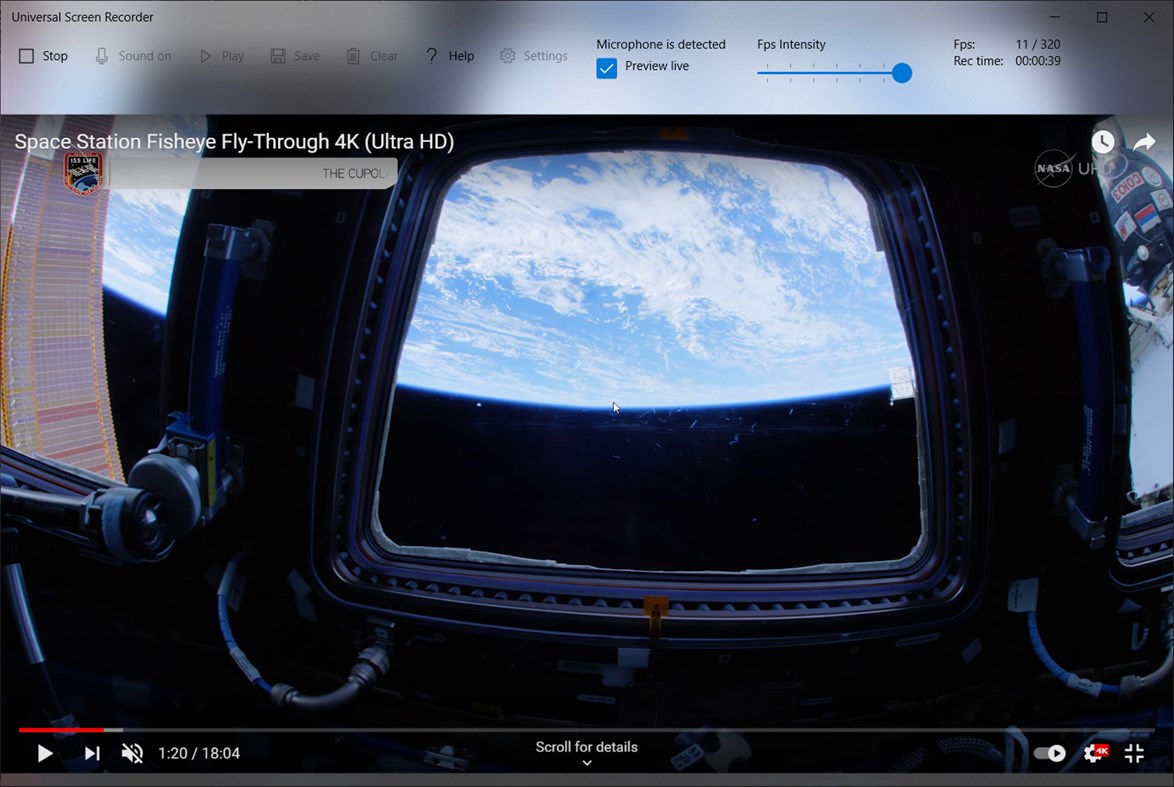 #5. Screen Recorder 4K (Windows) Με: Alexander Komarov