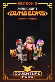 Minecraft Dungeons：Windows 版「動物群嘉年華」冒險通行證