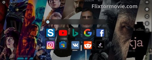 Flixtor Movie Photo New Tab marquee promo image