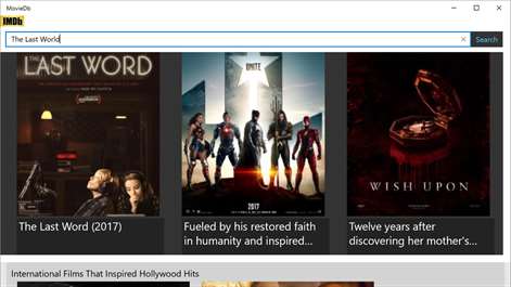 MovieDb Imdb Screenshots 1