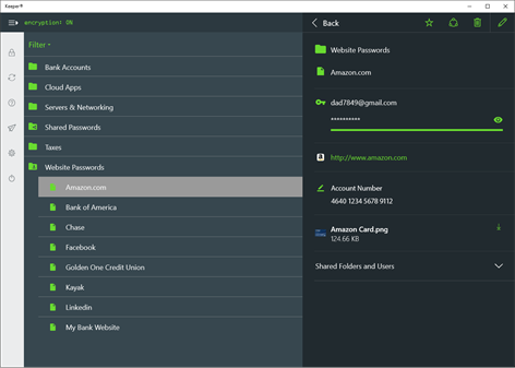 Keeper - Password Manager & Secure File Storage Screenshots 2