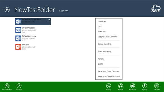 Cloud File Explorer screenshot 5