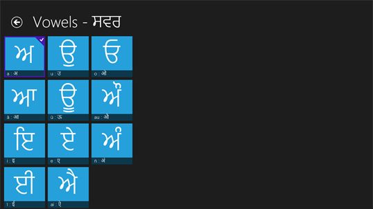Learn Punjabi screenshot 2