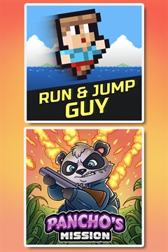 Cover poster for Indie Platformer Bundle: Run & Jump Guy + Pancho's Mission