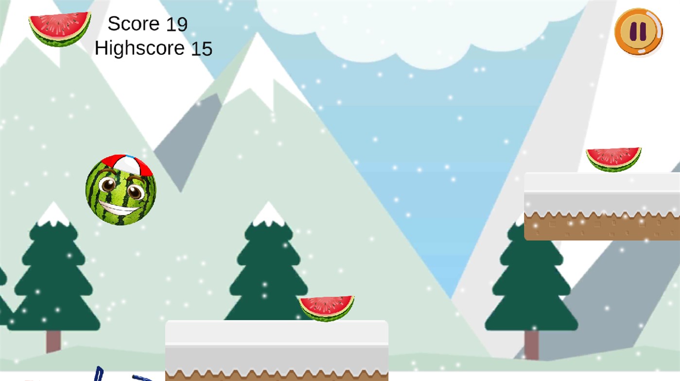 #3. Watermelon Go (Windows) Podle: Game Developer20