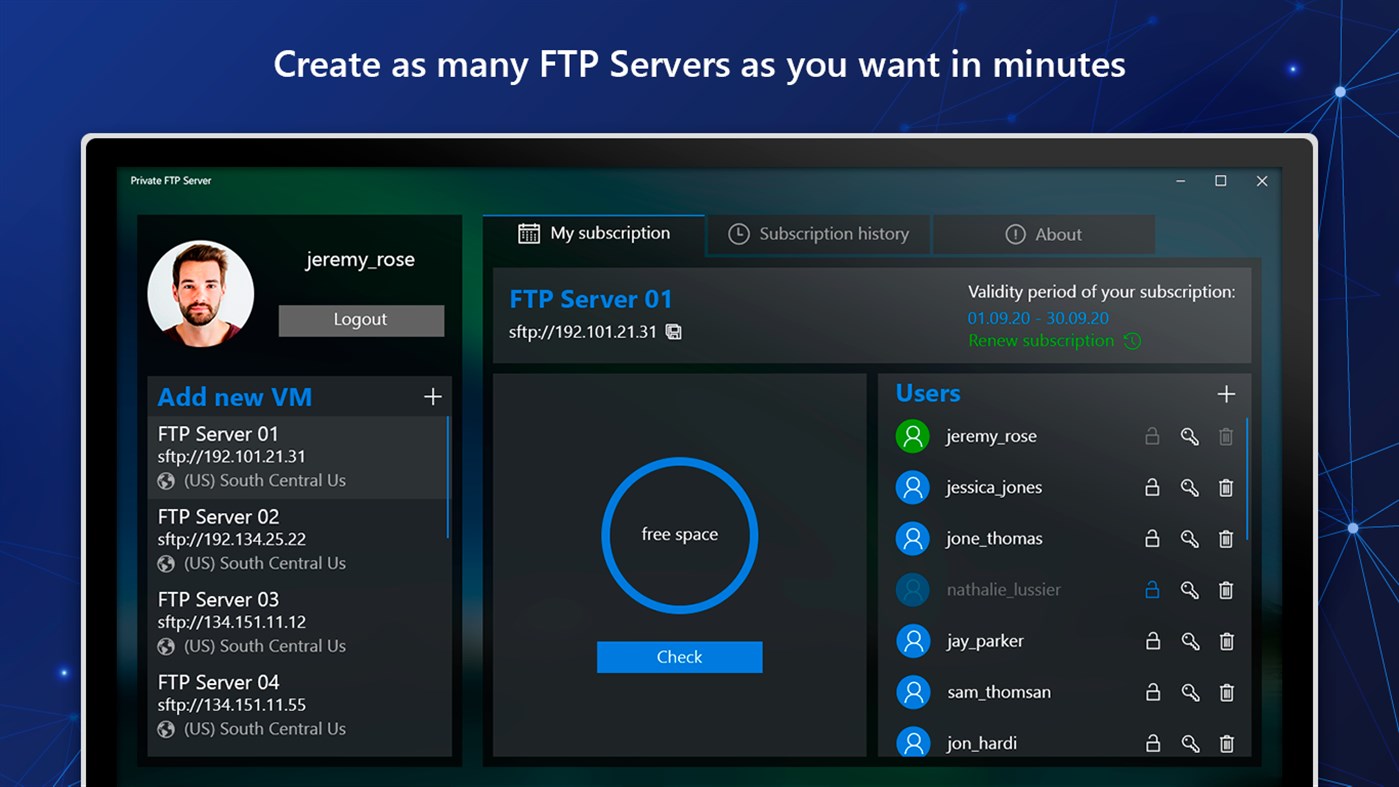 #3. Private FTP Server (Windows) Podle: Yellow Elephant Productions
