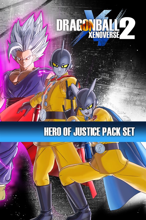 DRAGON BALL XENOVERSE 2 - HERO OF JUSTICE Pack Set Xbox Series X|S and Xbox One cover art
