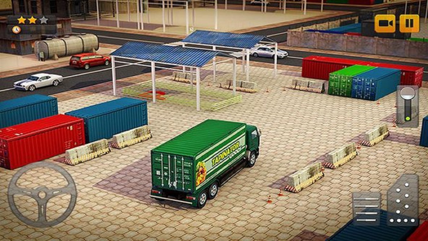 #3. RIG Truck Parking (Windows) Door: Game Canvas
