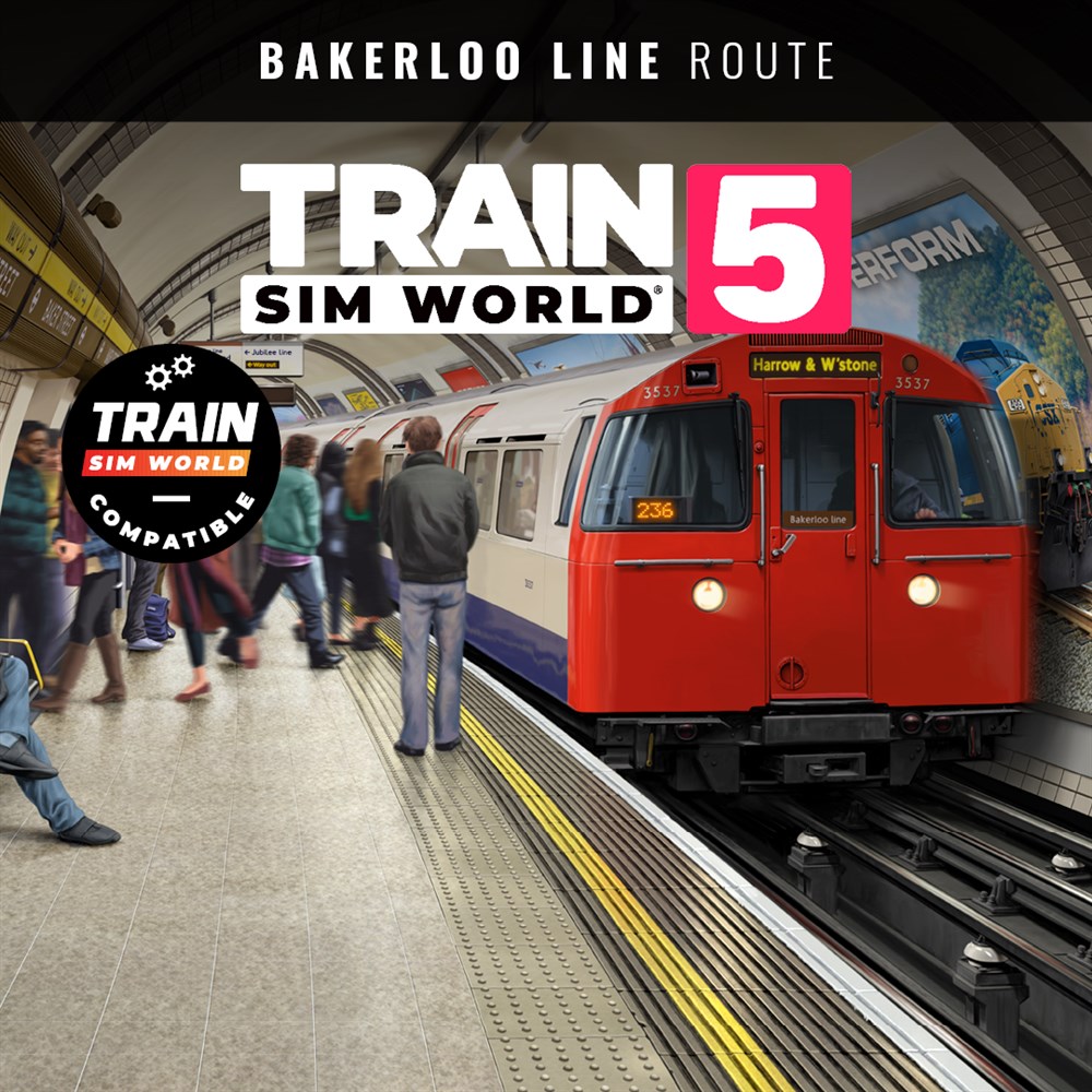 Train Sim World® 5: Bakerloo Line cover art (full size)