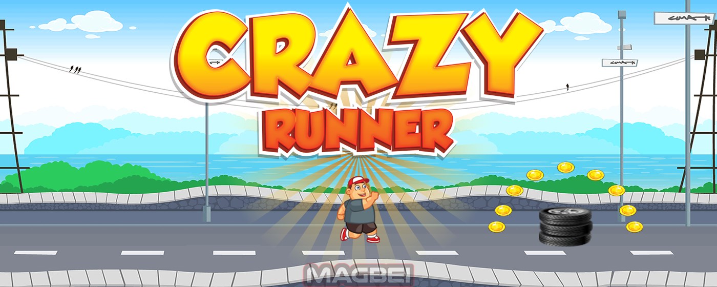 Crazy Runner Game - Runs Offline marquee promo image