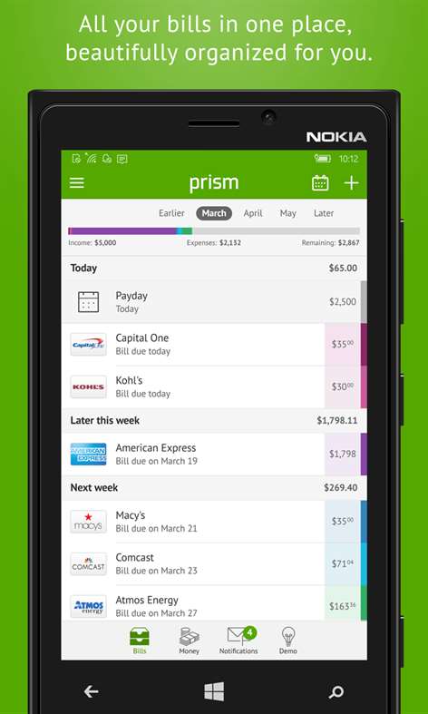 Prism Bills & Money Screenshots 1