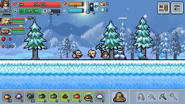 Ultra Pixel Survive 2 screenshot 3