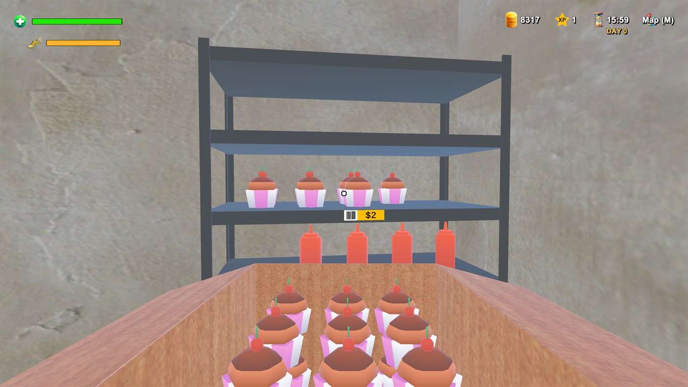 #4. Super Market Simulator (Windows) Podle: Limon Entertainment