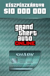 GTA Online: Megalodon Shark készpénzkártya (Xbox Series X|S)