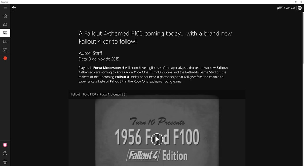 Forza Hub - Microsoft Apps