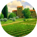 Tuscan Countryside Wallpaper New Tab icon