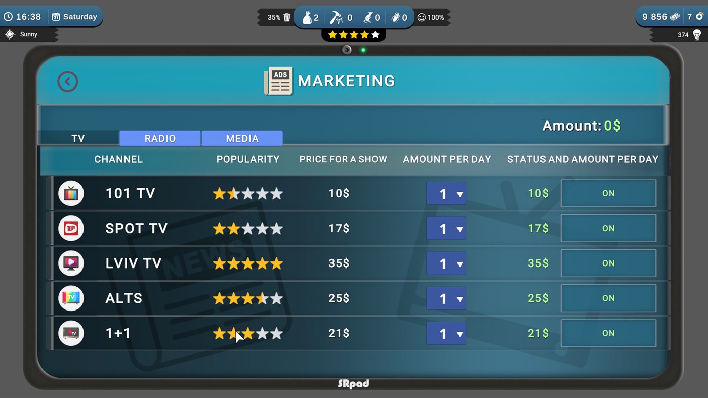 #4. Cafe Owner Simulator (Xbox) Bởi: RockGame S.A.