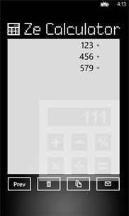 Ze Calculator screenshot 4