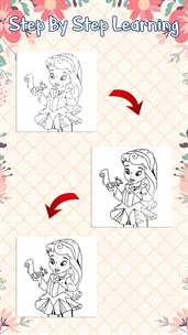 Learn to Draw Princess screenshot 1
