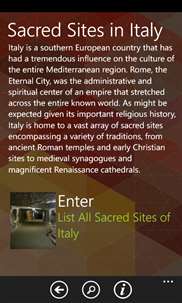 Sacred Sites in Italy screenshot 1