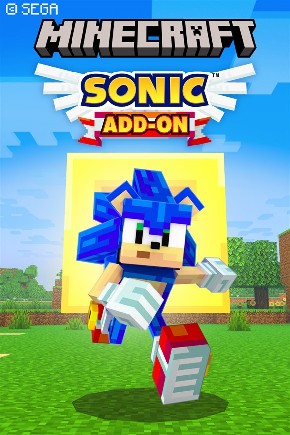 Minecraft: Sonic Add-On Xbox Series X|S and Xbox One cover art