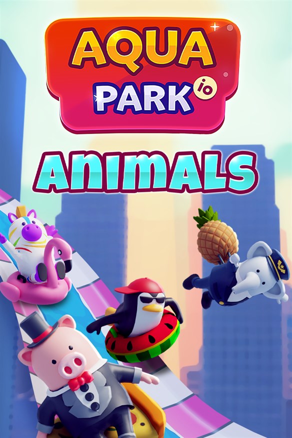 Aquapark io: Animals DLC Xbox Series X|S and Xbox One cover art