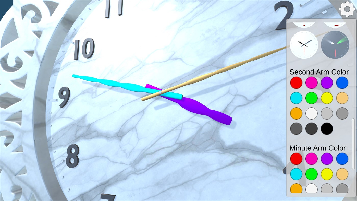 #4. 3D Clock+ (Windows) بواسطة: Learning Playground Apps