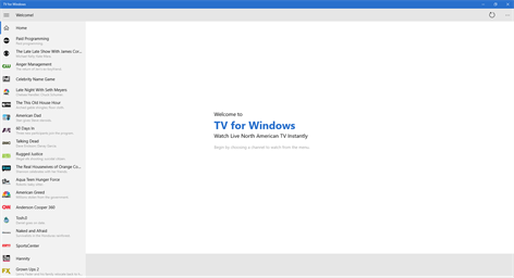 TV for Windows Screenshots 1