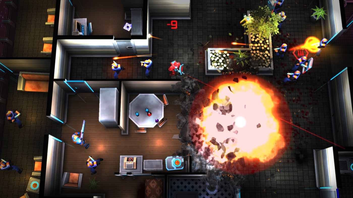 #1. Neon Chrome (Windows) 由: 10tons Ltd.