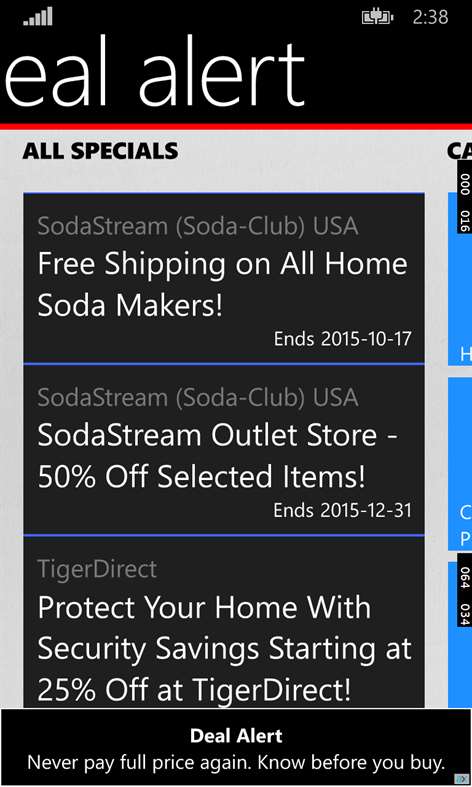 Deal Alert Screenshots 2