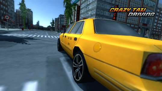 Crazy Taxi Driving 3D screenshot 4