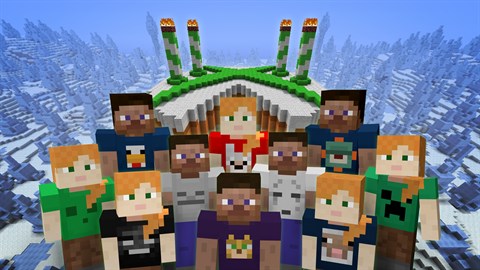 Minecraft 4th Birthday Skin Pack