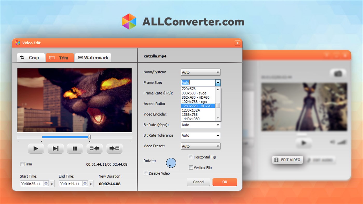 #2. ALLConverter PRO (Windows) Podle: ALLPlayer Group Ltd.