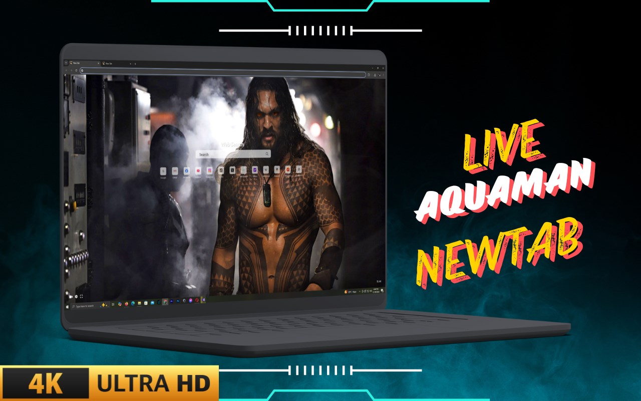 Live Aquaman NewTab Wallpapers - 4k