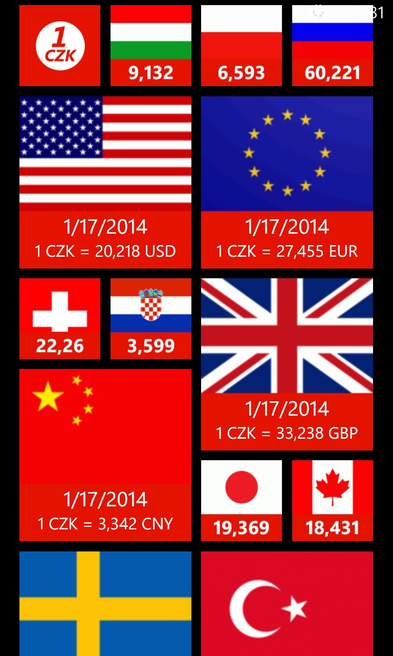 CZK exchange rates - Windows官方下载| 微软应用商店| Microsoft Store
