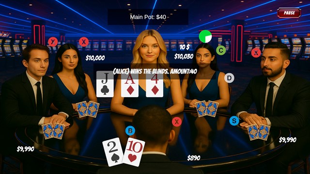 Poker Plus Slots Machine - Casino Games screenshot 2
