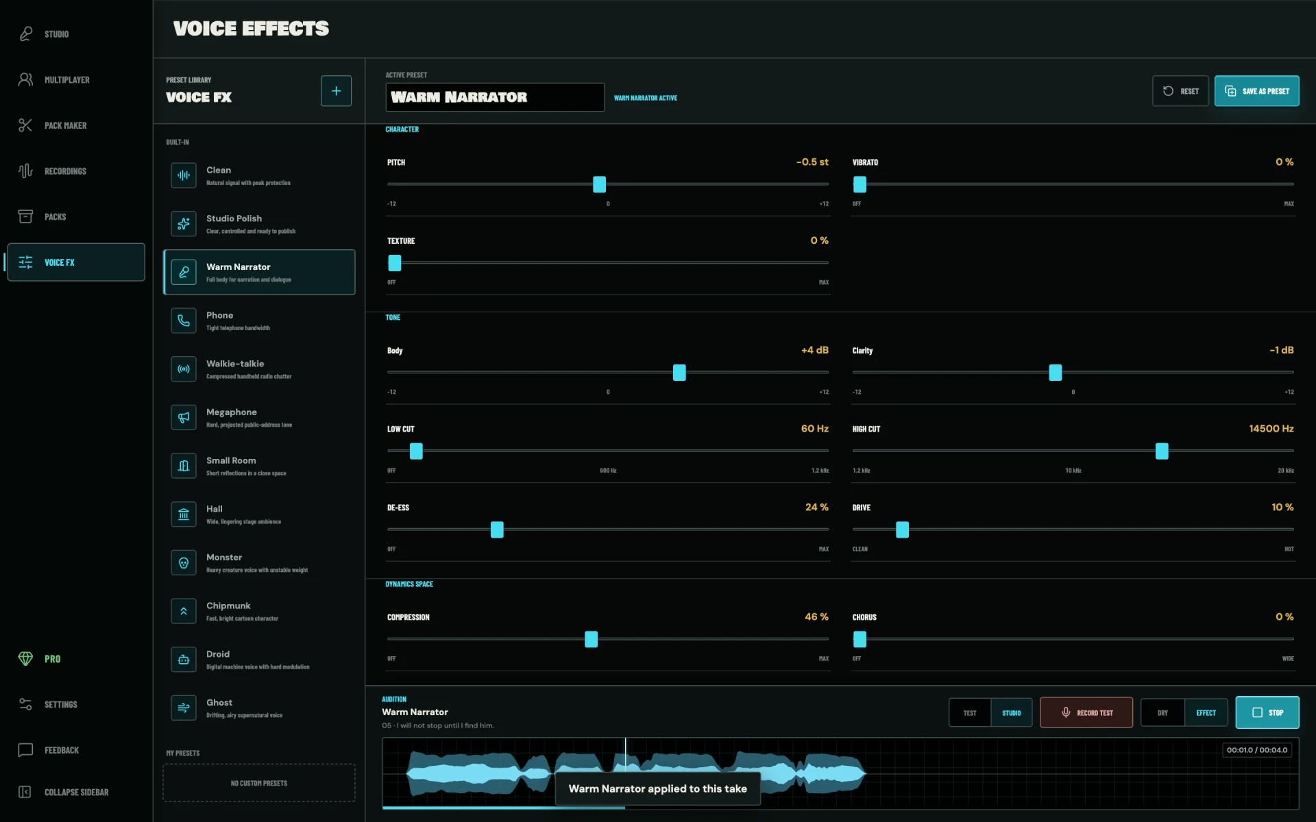 Choicer Dub Studio screenshot