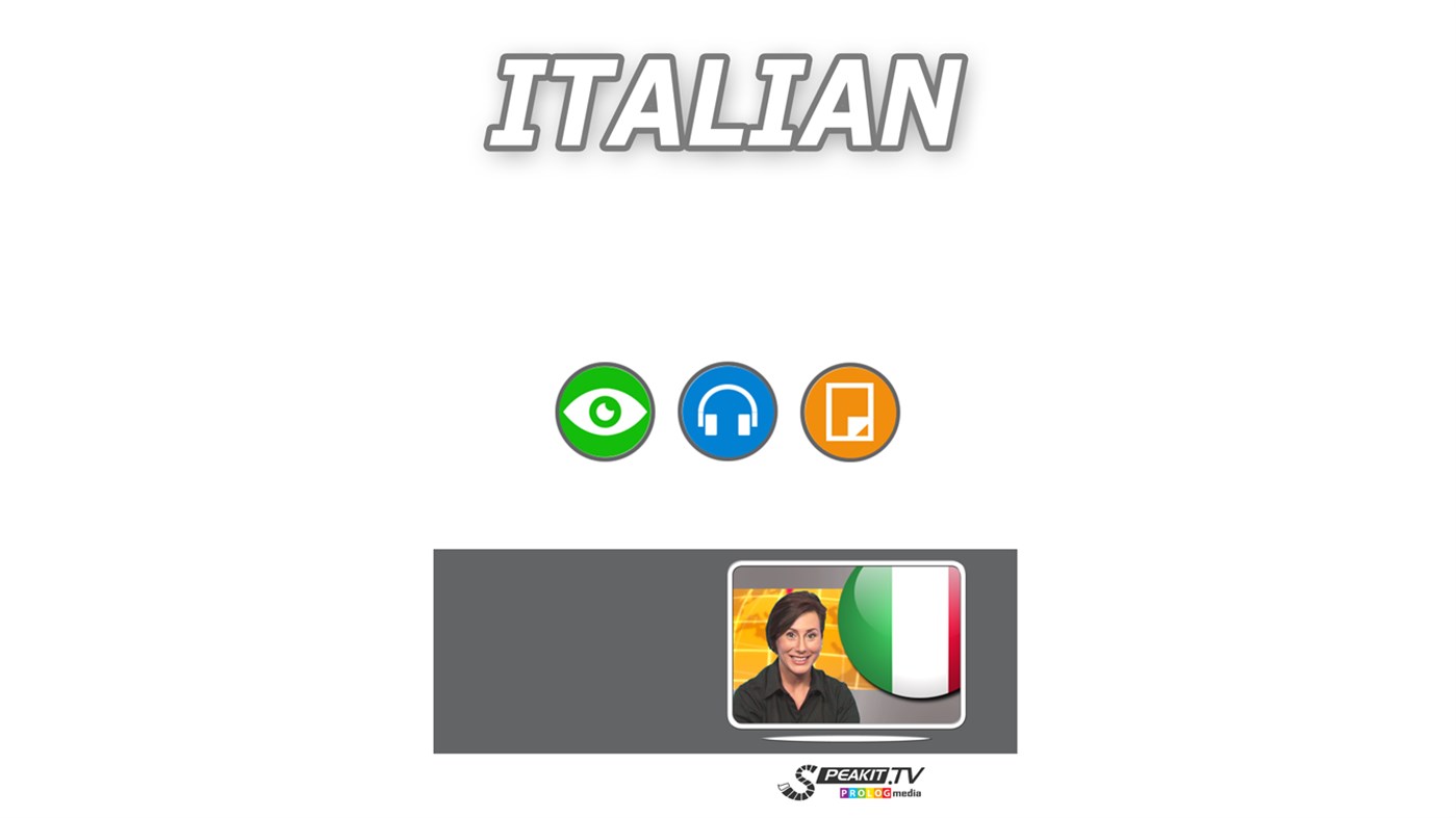 #1. Italian - On Video! (51005vim) (Windows) 来自: PROLOG Ltd