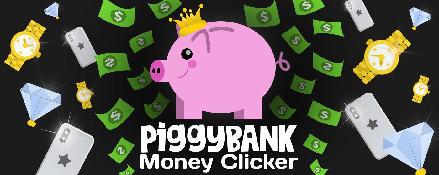 PiggyBank Money Clicker - Idle Game marquee promo image