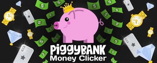 PiggyBank Money Clicker - Idle Game marquee promo image