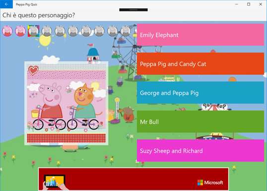 Peppa Pig Quiz screenshot 1